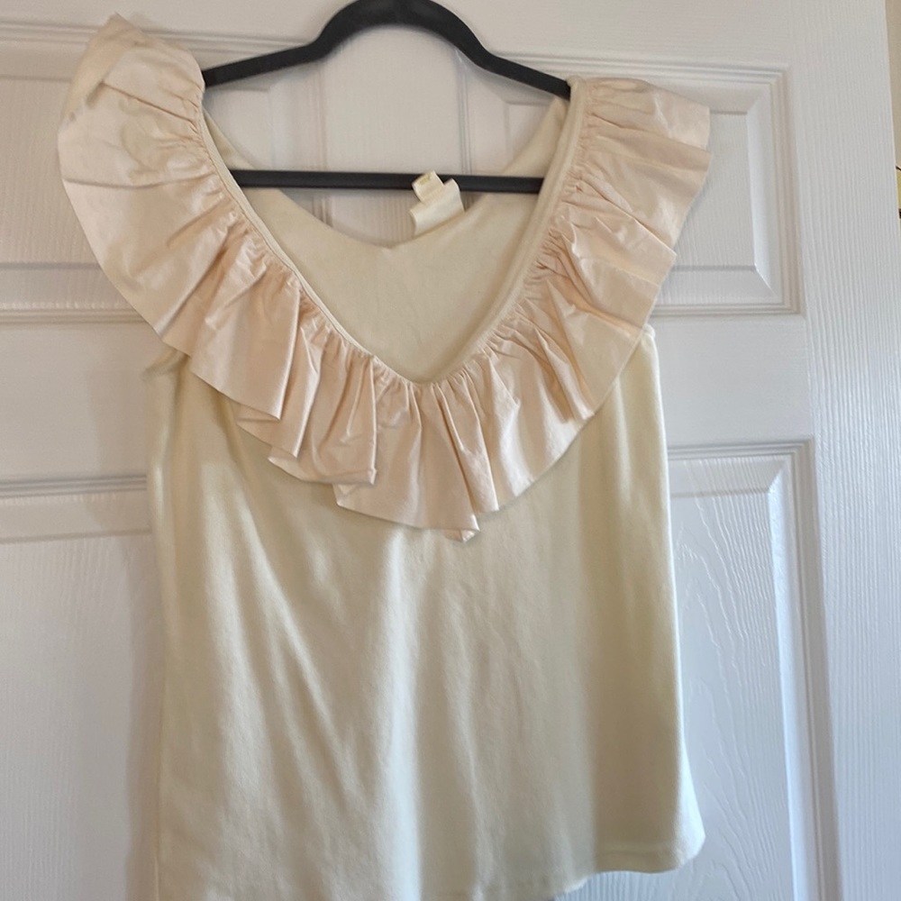 Ruffled summer top